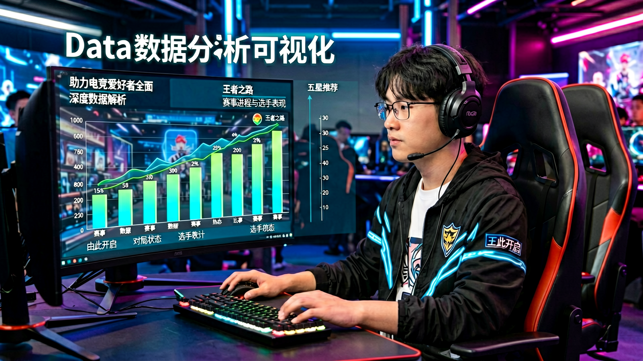 电竞赛事数据分析可视化界面